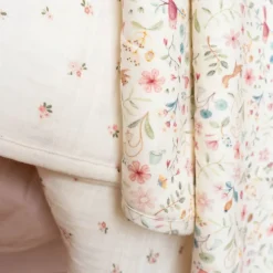 Wiegdeken - Wit - Fairy Garden - Fairy Blossom