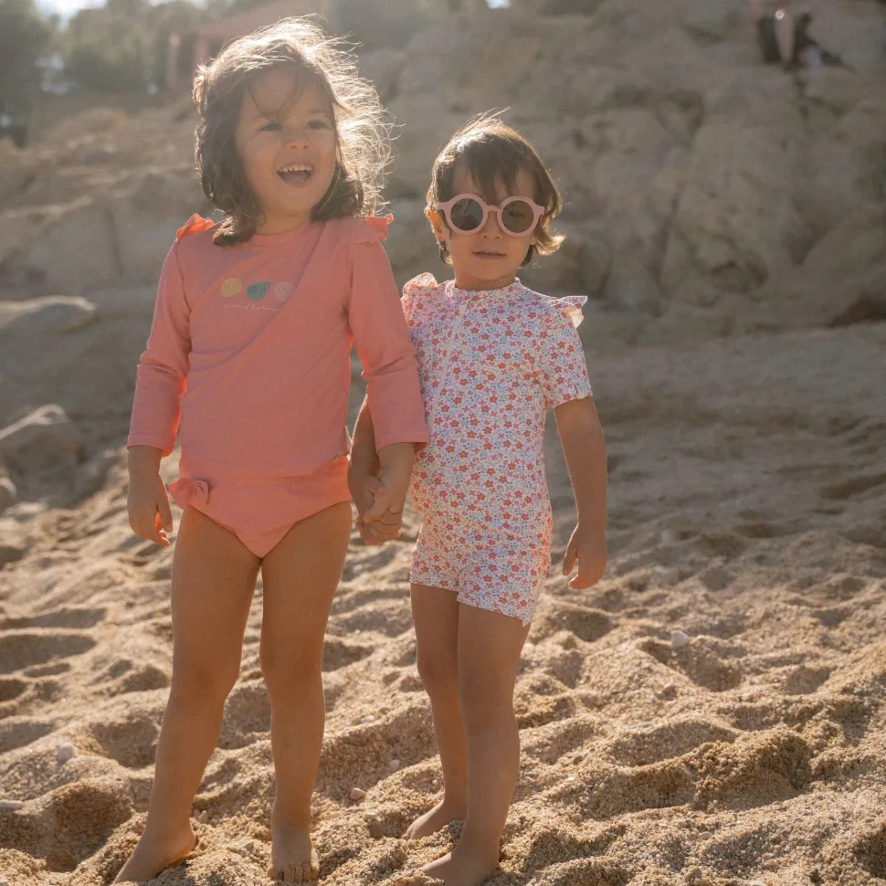 Zwemshirt lange mouw - Roze - Ocean Treasures